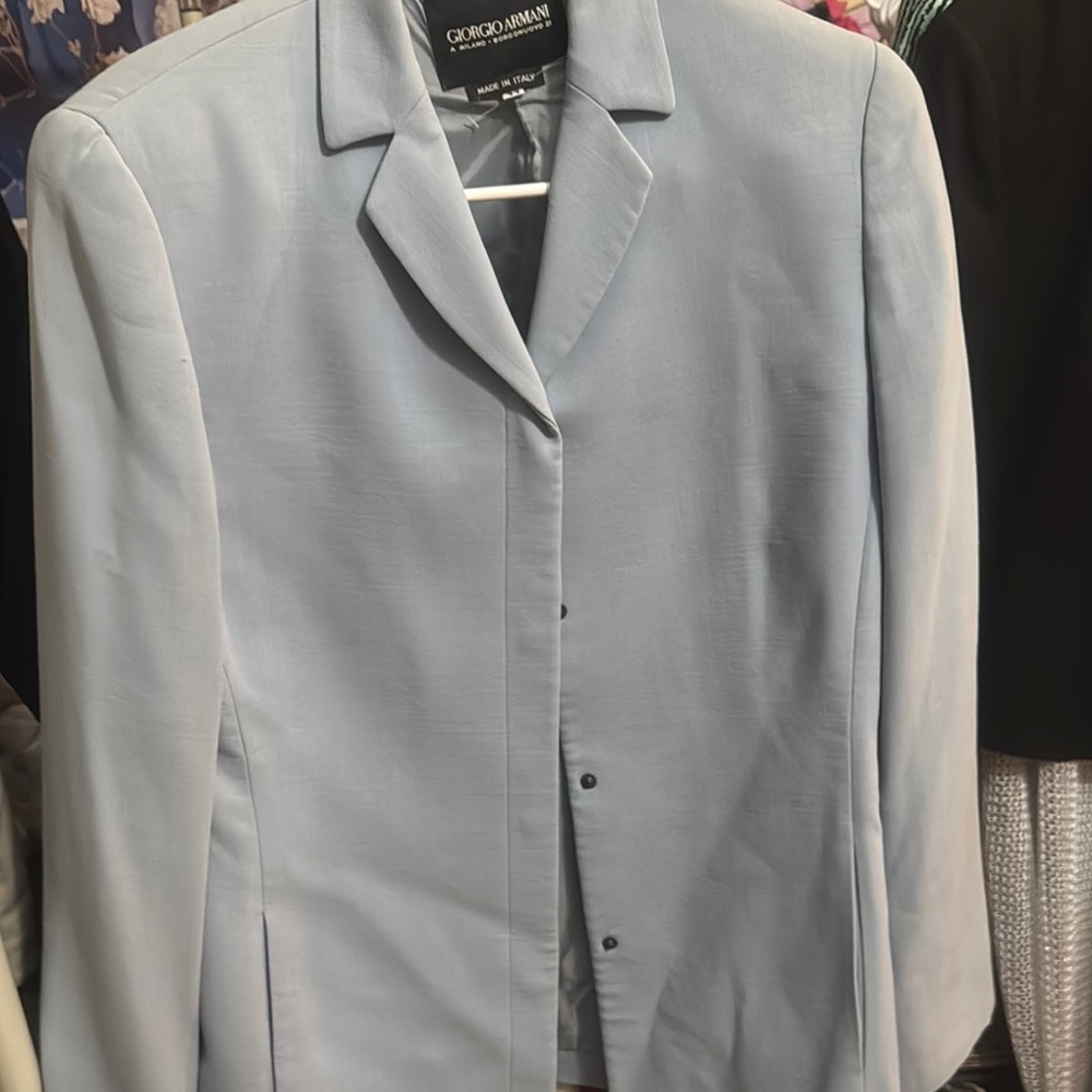 Giorgio Armani Gray Blazer